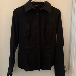 Black Button Down